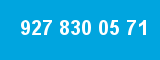 927 830 05 71 927 830 05 71